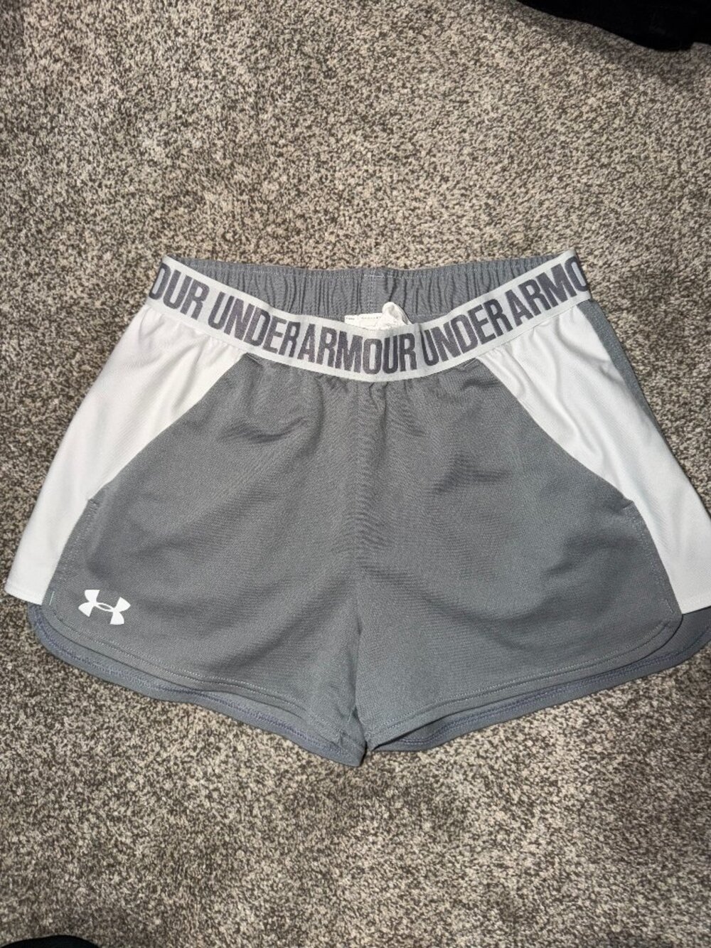 Grey Under Armour Athletic Shorts